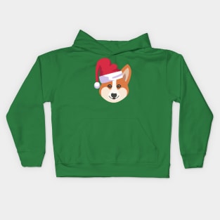 Funny Welsh Corgi Dog Christmas 2020 Dog Lover Christmas Kids Hoodie